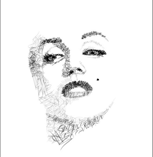 Amazing Typographic Portraits | Amusing Planet